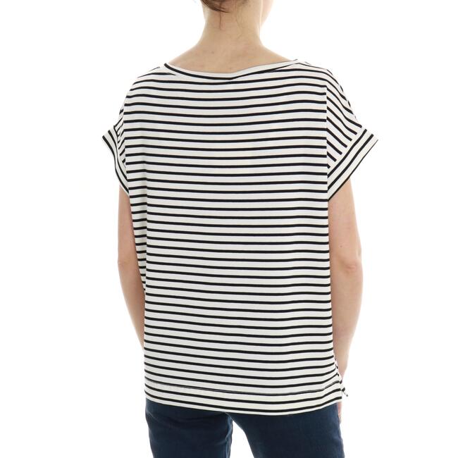 T-SHIRT RIGHE VICOLO - Mad Fashion | img vers.650x/